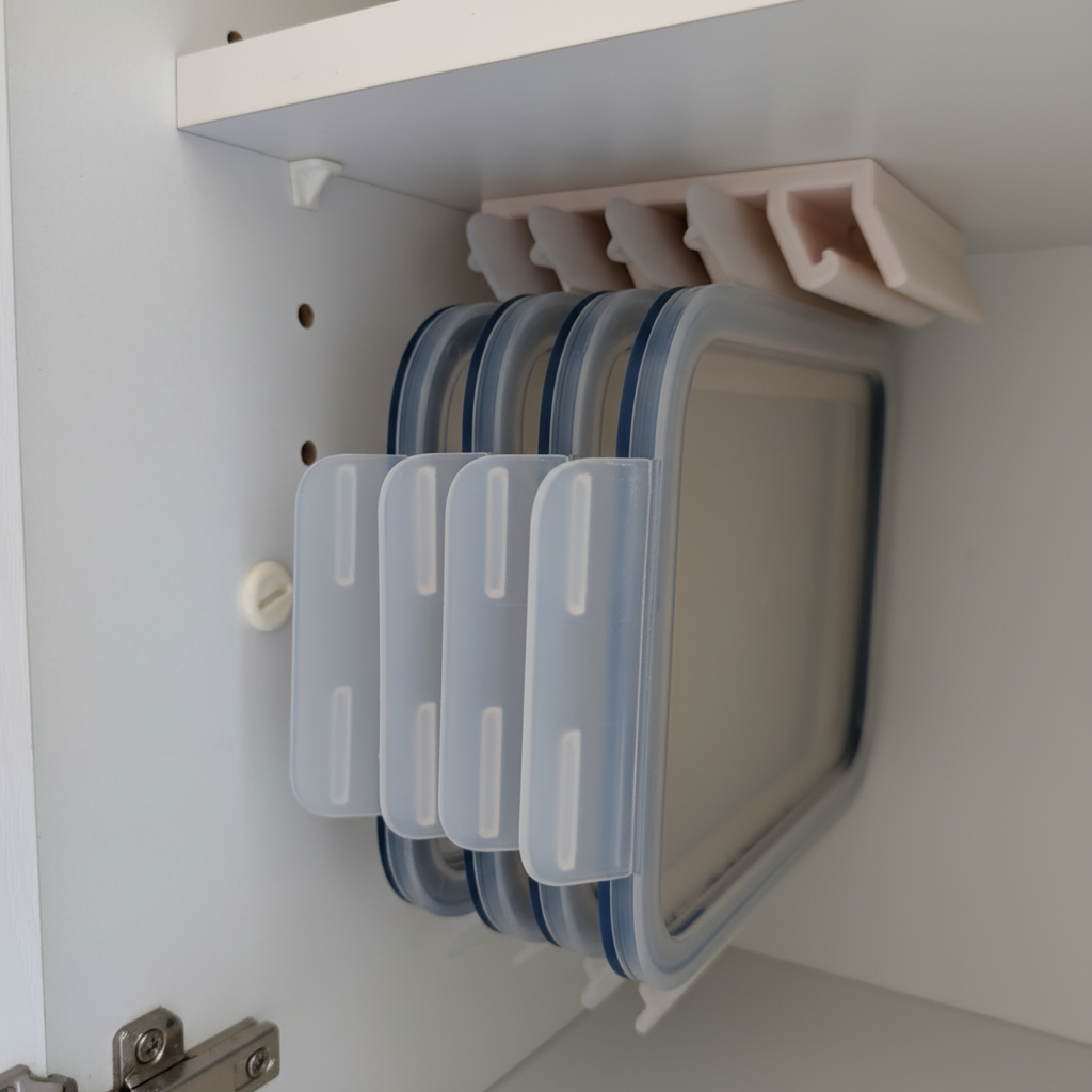 Ikea 365+ Plastic Lid Hanger / Organizer